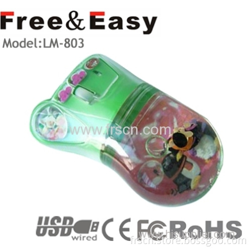 Foot Shape Liquid Filled Mouse